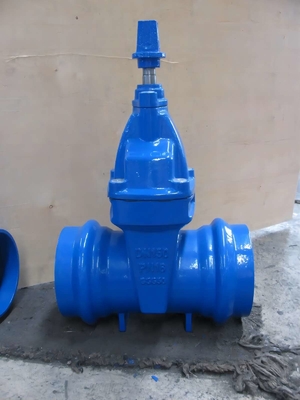QT450 Ggg50 Ggg40 QT400 कास्ट आयरन इलास्टिक सीट गेट वाल्व पहनने का विरोध