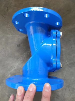 सीवेज पाइप के लिए PN10 PN16 Flanged स्विंग चेक वाल्व QT400 नॉन रिटर्न वाल्व