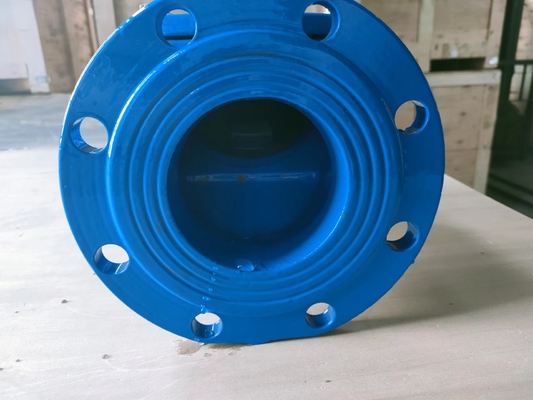 सीवेज पाइप के लिए PN10 PN16 Flanged स्विंग चेक वाल्व QT400 नॉन रिटर्न वाल्व