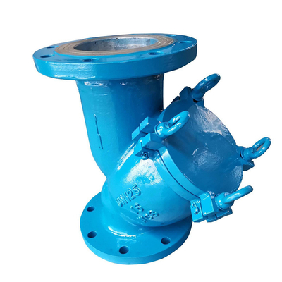 नरम लोहा ANSI 150lb 300lb फ़िल्टर Y पैटर्न स्ट्रेनर YS4P