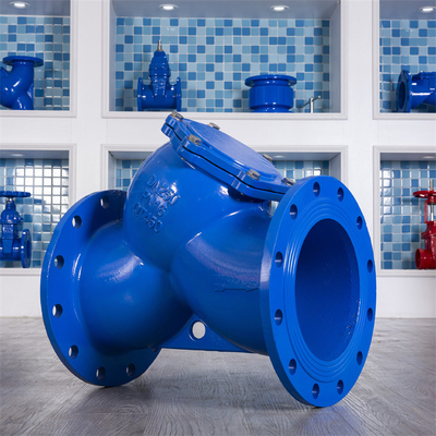 क्युक्टाइल आयरन Dn250 स्ट्रेनर Y टाइप Flanged Ss304 फ़िल्टर वाल्व Ggg50 क्लास 150